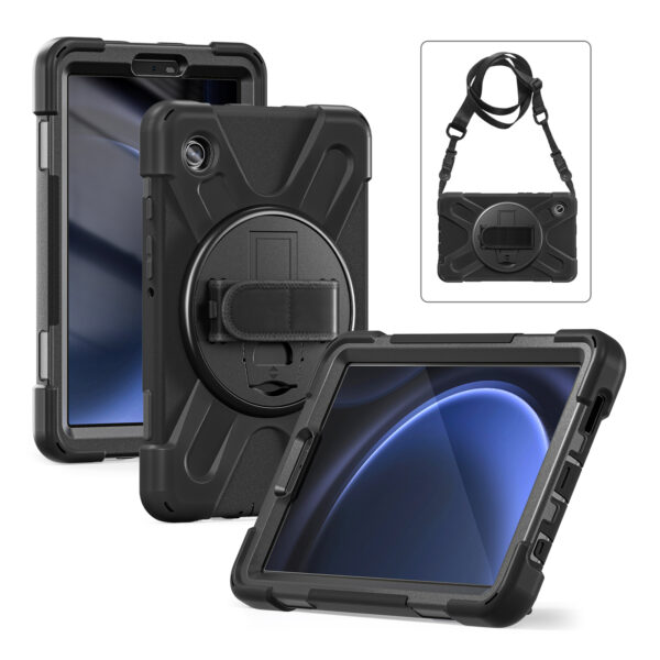 Xccess Survivor All-Round Case Samsung Galaxy Tab A9 8.7 Black (Screenless)