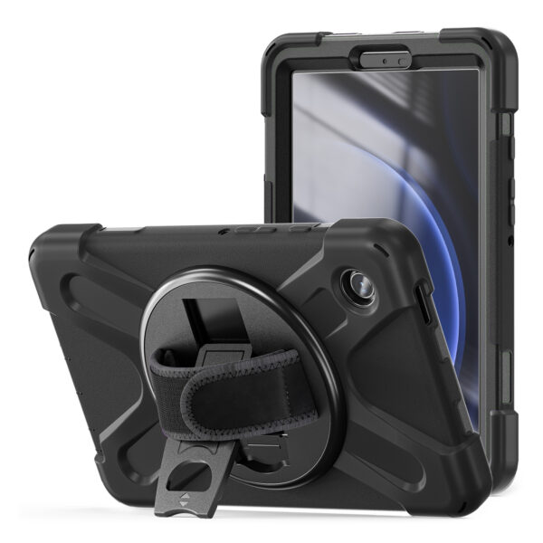 Xccess Survivor All-Round Case Samsung Galaxy Tab A9 8.7 Black (Screenless) - Afbeelding 3