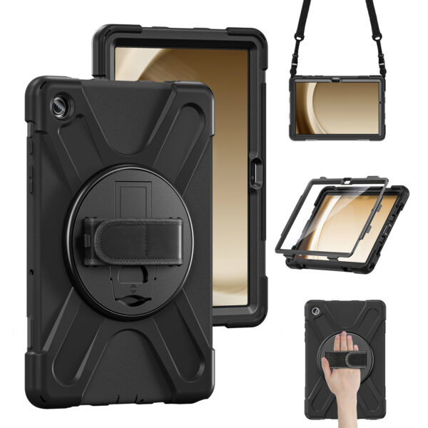 Xccess Survivor All-Round Case Samsung Galaxy Tab A9+ 11 Black (Screenless) - Afbeelding 2