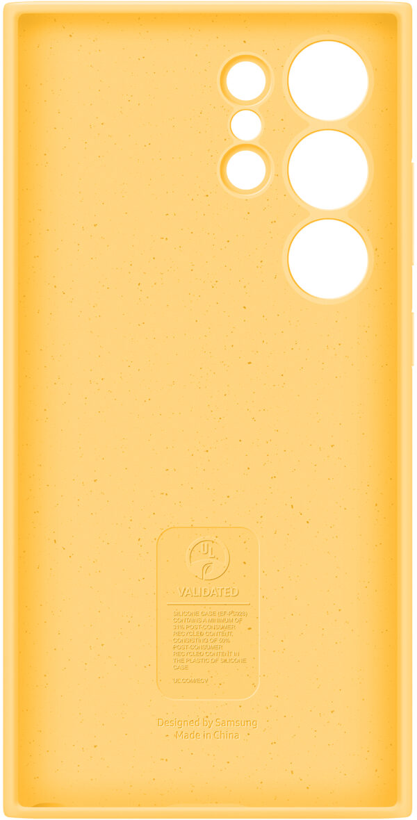 Samsung Ef-Ps928Tyegww Samsung Silicone Cover Galaxy S24 Ultra 5G Yellow - Afbeelding 4