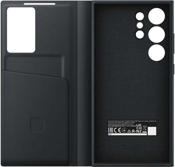 Samsung Ef-Zs928Cbegww Samsung Smart View Wallet Case Galaxy S24 Ultra 5G Black - Afbeelding 4