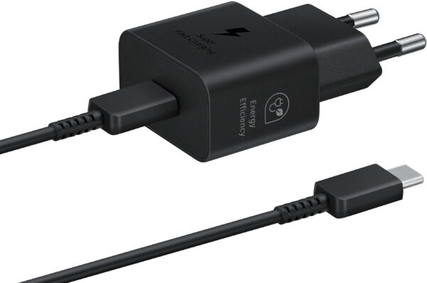Samsung Ep-T2510Xbegeu Samsung Usb-C Pd Wall Charger 25W + Usb-C Cable Black