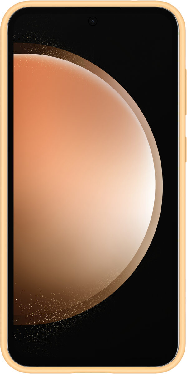Samsung Ef-Ps711Toegww Samsung Silicone Cover Galaxy S23 Fe 5G Apricot - Afbeelding 2