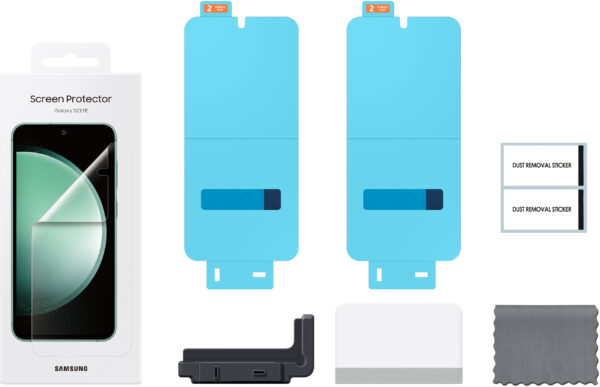 Samsung Ef-Us711Ctegww Samsung Screen Protector Folie (2 Stuks) Galaxy S23 Fe 5G - Afbeelding 4