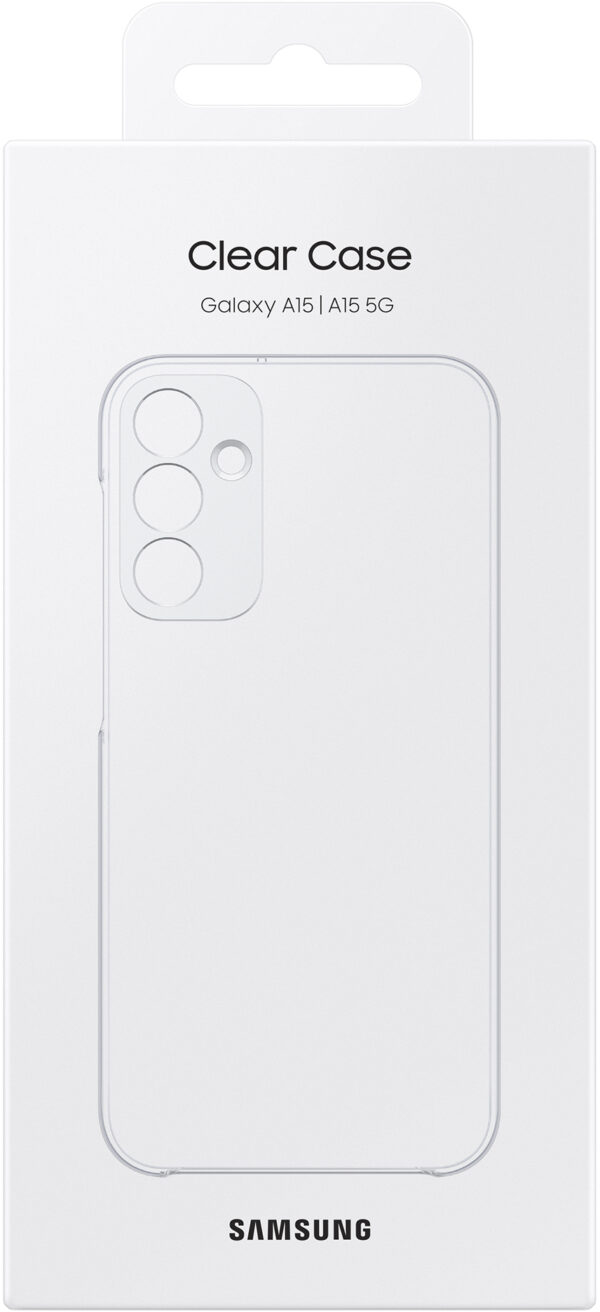 Samsung Ef-Qa156Ctegww Samsung Clear Case Galaxy A15 4G/5G Transparent - Afbeelding 6