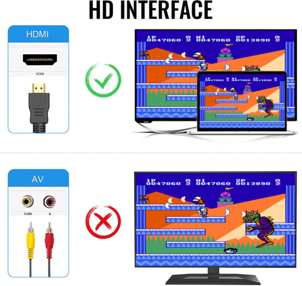 Lycamobile Simpakket + Hdmi Game Console Incl. 621 Games - Afbeelding 6