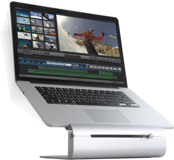 Rain Design Ilevel2 Adjustable Laptop Stand Space Grey - Afbeelding 2