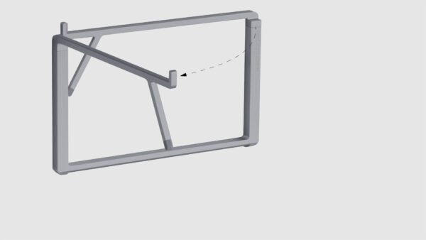 Rain Design Mbar Pro+ Foldable Laptop Stand Space Grey - Afbeelding 4