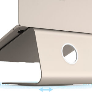 Rain Design Mstand 360 Laptop Stand + Swivel Base Starlight