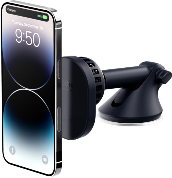 Iottie Velox Pro Wireless Dash/Windshield Mount Black - Afbeelding 2