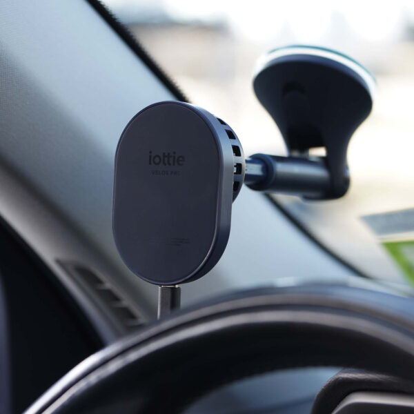 Iottie Velox Pro Wireless Dash/Windshield Mount Black - Afbeelding 7