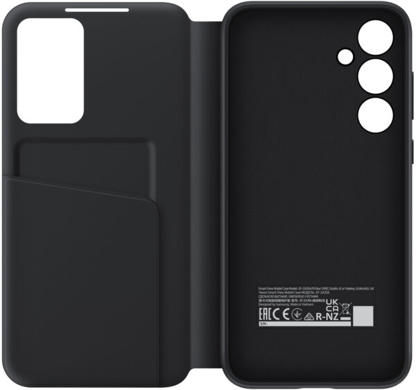 Samsung Ef-Za356Cbegww Samsung Smart Clear View Cover Galaxy A35 5G Black - Afbeelding 4