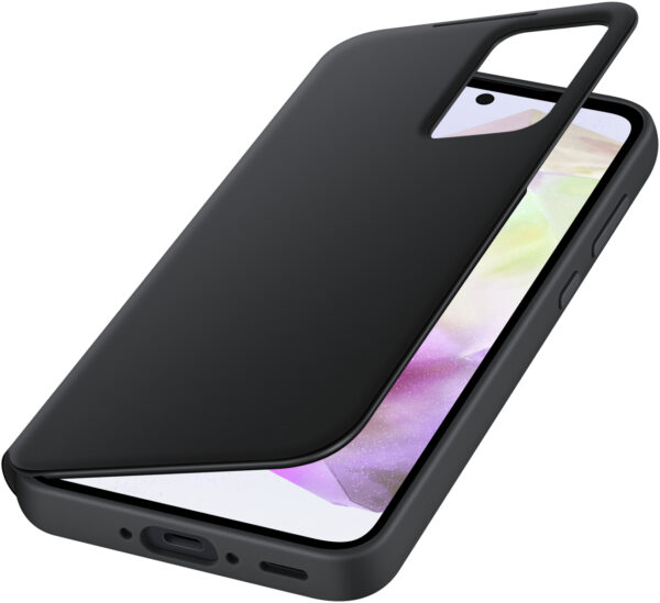 Samsung Ef-Za356Cbegww Samsung Smart Clear View Cover Galaxy A35 5G Black - Afbeelding 5