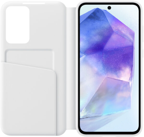 Samsung Ef-Za556Cwegww Samsung Smart Clear View Cover Galaxy A55 5G White - Afbeelding 3