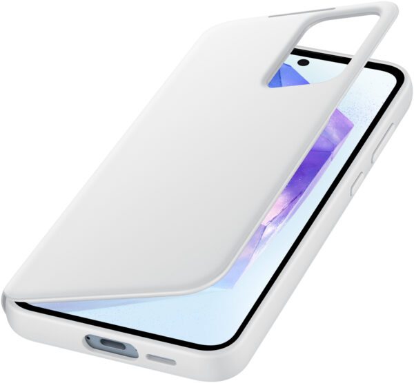 Samsung Ef-Za556Cwegww Samsung Smart Clear View Cover Galaxy A55 5G White - Afbeelding 5