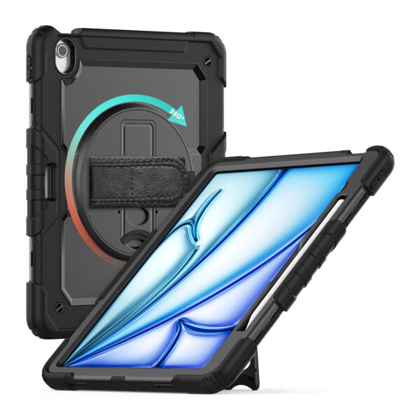 Xccess Survivor Essential Case Apple Ipad Air 13 (2024/2025) Black (Screenless) - Afbeelding 5