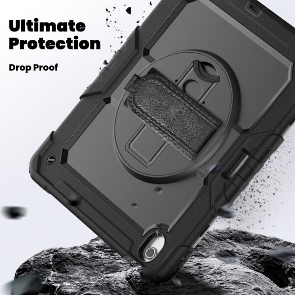 Xccess Survivor All-Round Case Apple Ipad Air 13 (2024/2025) Black (Screenless) - Afbeelding 3