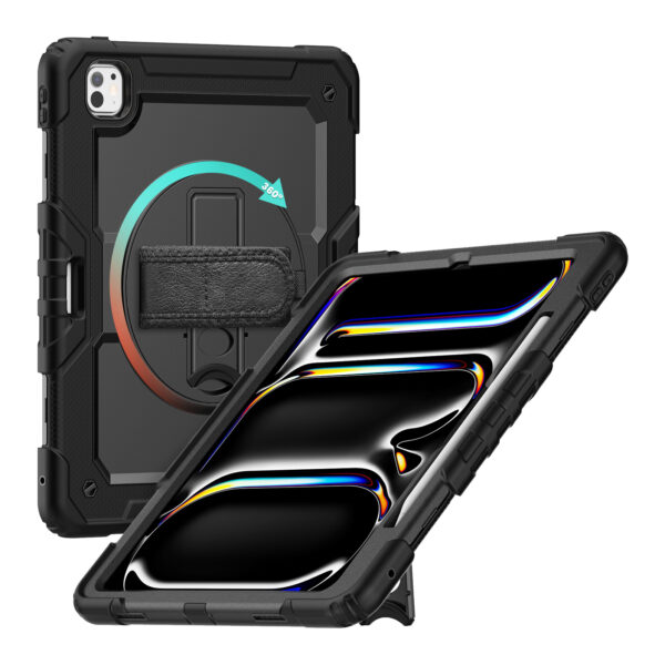 Xccess Survivor All-Round Case Apple Ipad Pro 13 (2024) Black (Screenless) - Afbeelding 2