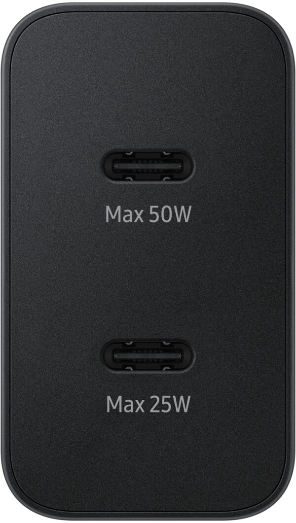 Samsung Ep-T5020Xbegeu Samsung Usb-C Pd Wall Charger 50W + Usb-C Cable Black - Afbeelding 3