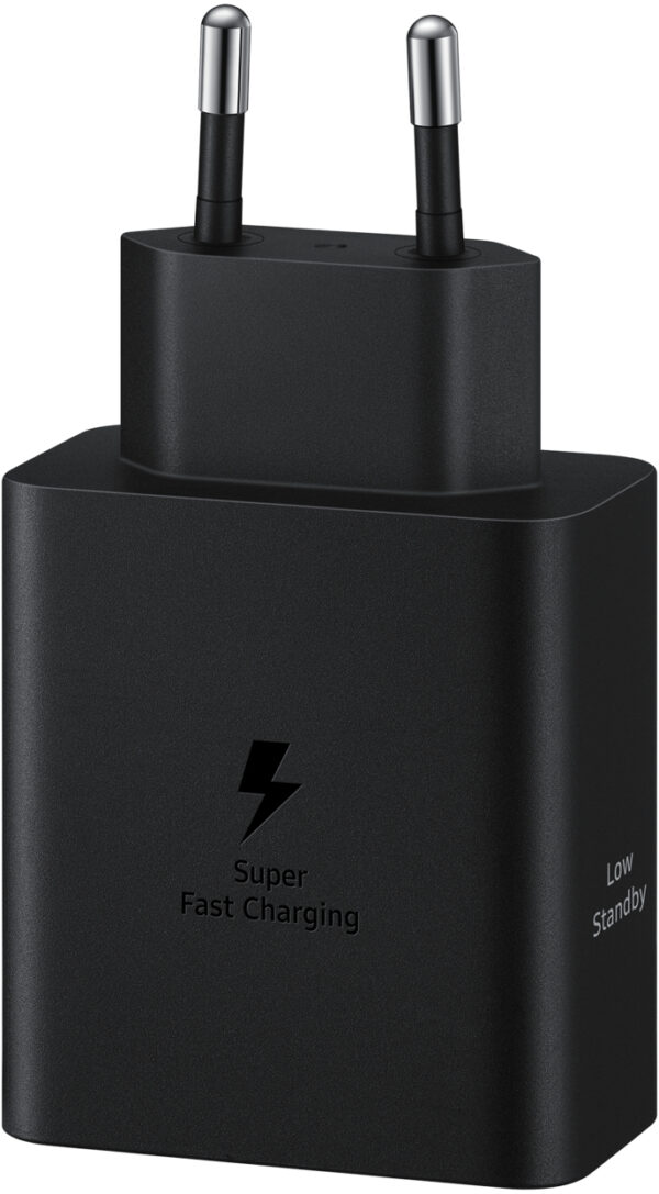 Samsung Ep-T5020Xbegeu Samsung Usb-C Pd Wall Charger 50W + Usb-C Cable Black - Afbeelding 4