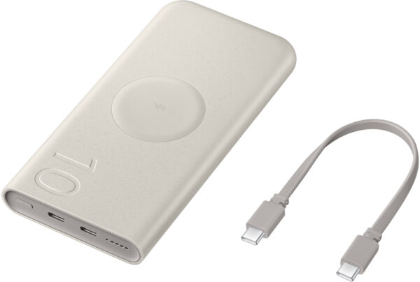 Samsung Eb-U2510Xuegeu Samsung Wireless Battery Pack 10.000 Mah 25W Beige - Afbeelding 6