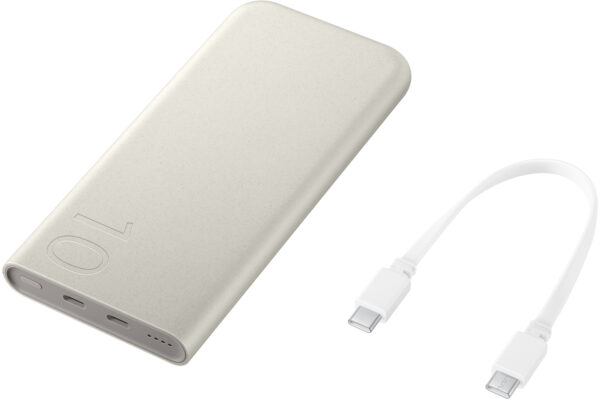Samsung Eb-P3400Xuegeu Samsung Battery Pack 10.000 Mah 25W Beige - Afbeelding 6