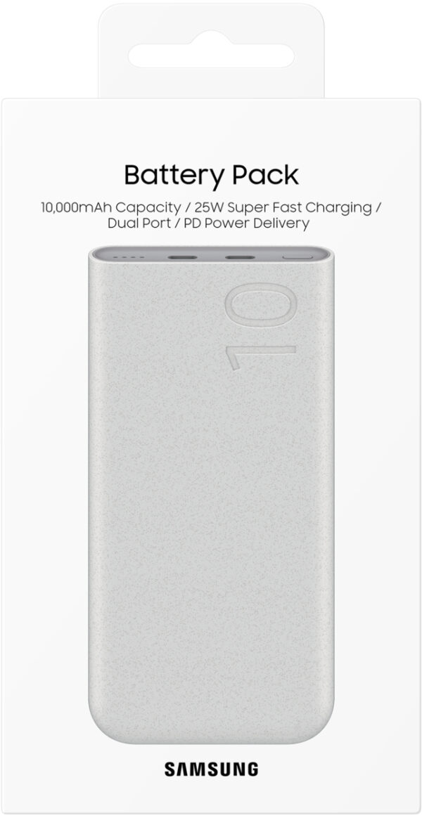 Samsung Eb-P3400Xuegeu Samsung Battery Pack 10.000 Mah 25W Beige - Afbeelding 7