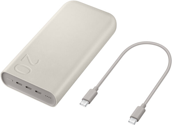 Samsung Eb-P4520Xuegeu Samsung Battery Pack 20.000 Mah 45W Beige - Afbeelding 6