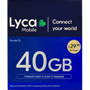 Lycamobile Holland Bundel Xl