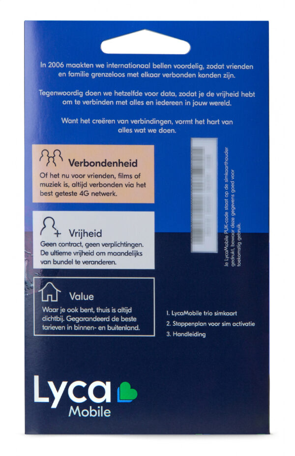 Lycamobile Holland Bundel Xl - Afbeelding 2