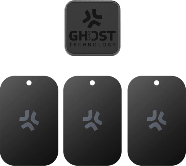 Celly Ghostfix Universal Magnetic Car Holder + 3 Metal Plates Xl Black - Afbeelding 8