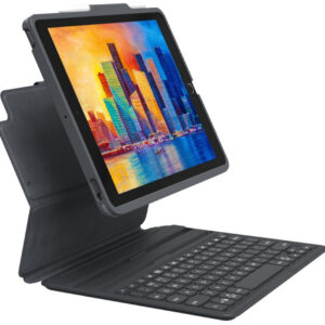 Zagg Pro Keys Bluetooth Keyboard Case For Apple Ipad 10.9 (2022)/Ipad 11 (2025) Qwerty Black