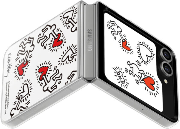 Samsung Ef-Zf741Cwegww Samsung Flipsuit Case Galaxy Z Flip6 Clear/White - Afbeelding 4