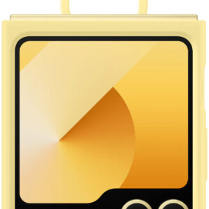 Samsung Ef-Pf741Tyegww Samsung Silicone Cover With Ring Galaxy Z Flip6 Yellow