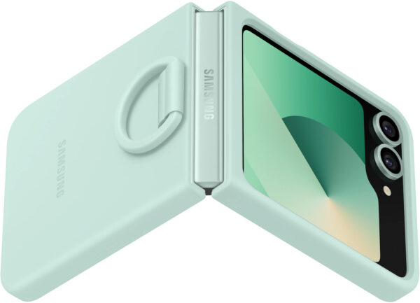 Samsung Ef-Pf741Tmegww Samsung Silicone Cover With Ring Galaxy Z Flip6 Mint - Afbeelding 6
