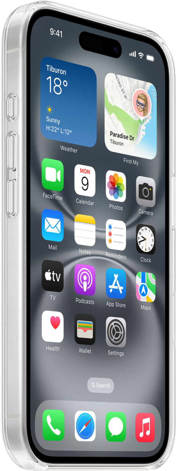 Apple Ma7D4Zm/A Apple Clear Case With Magsafe Iphone 16 Plus Transparent - Afbeelding 2