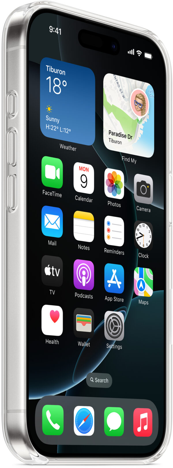 Apple Ma7F4Zm/A Apple Clear Case With Magsafe Iphone 16 Pro Max Transparent - Afbeelding 2