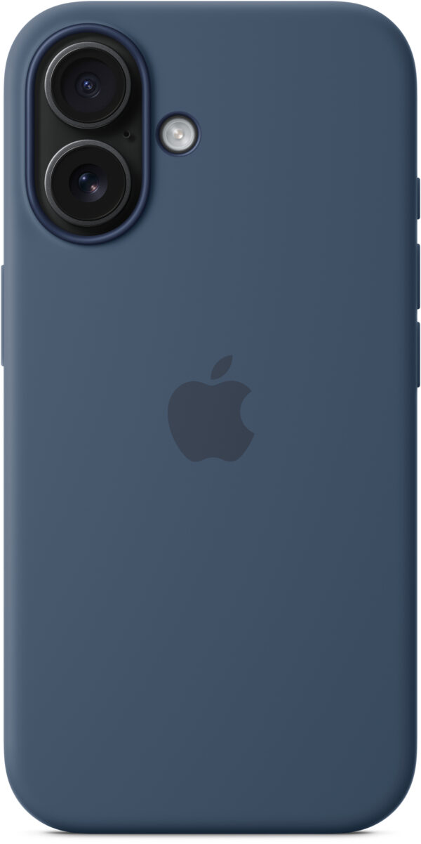 Apple Myy23Zm/A Apple Silicone Case With Magsafe Iphone 16 Denim