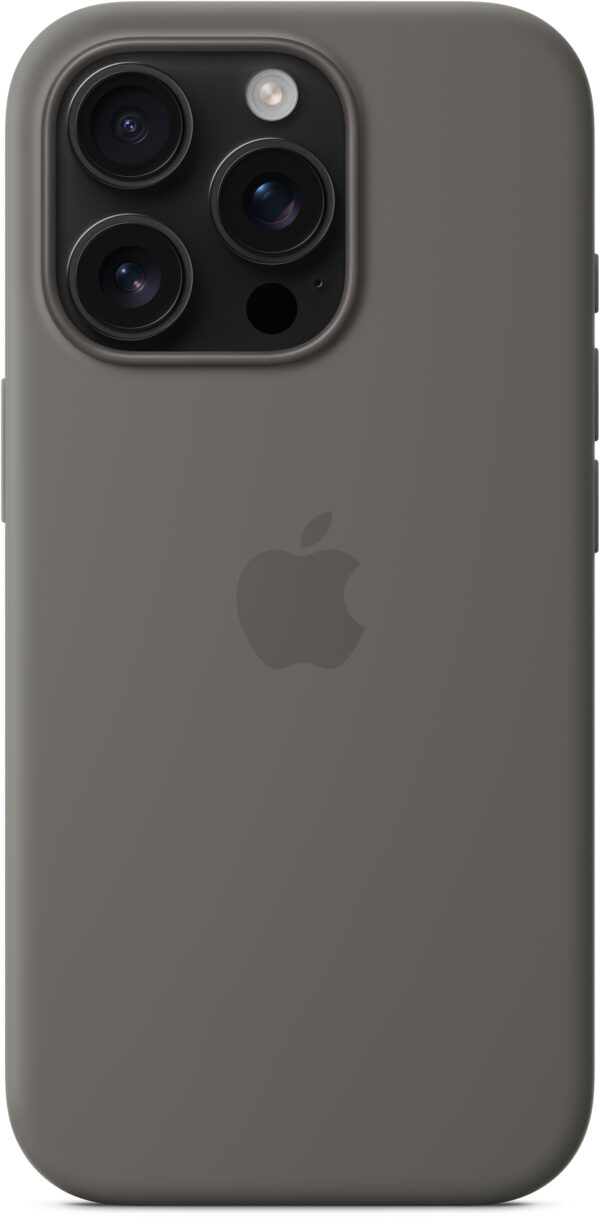 Apple Myyl3Zm/A Apple Silicone Case With Magsafe Iphone 16 Pro Stone Grey