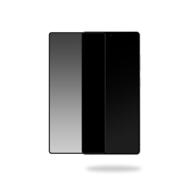 Mobilize Privacy Glass Screen Protector - Black Frame - For Samsung Galaxy S25 Ultra 5G