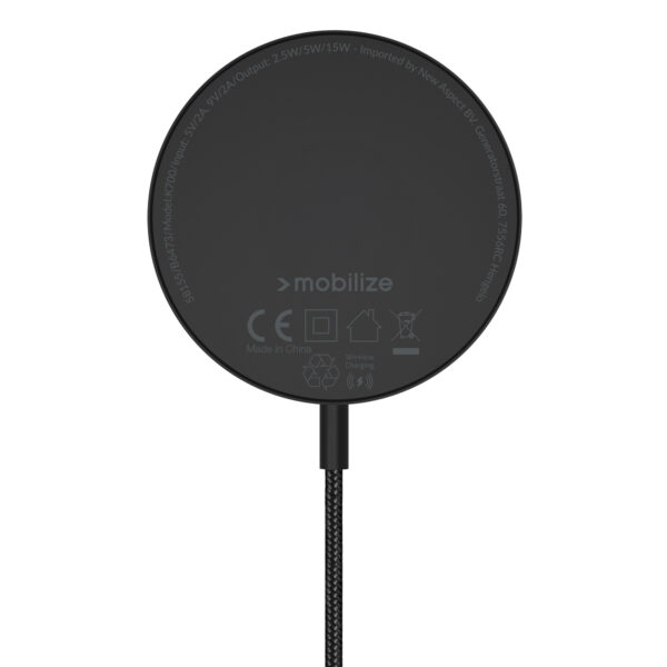 Mobilize 3In1 Magnetic Wireless Charger Magsafe Compatible 15W Black - Afbeelding 7