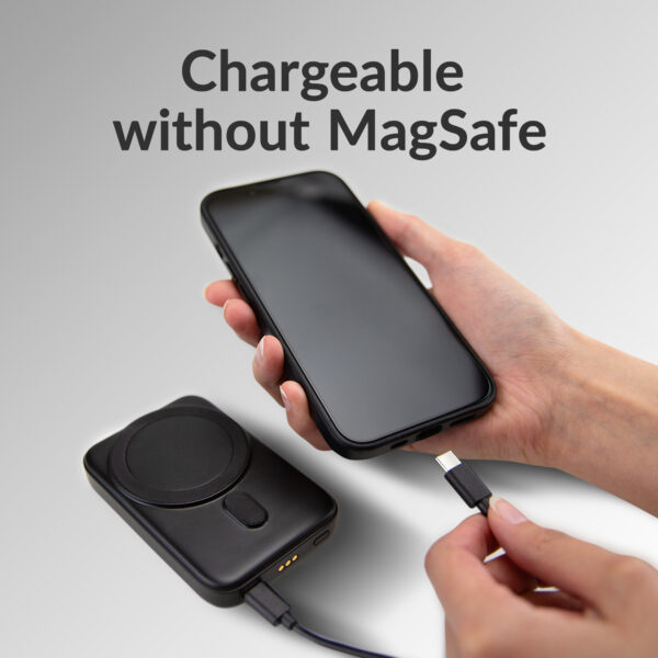 Mobilize 4In1 Wireless Charger Station With Detachable Power Bank 5000Mah Black - Afbeelding 9