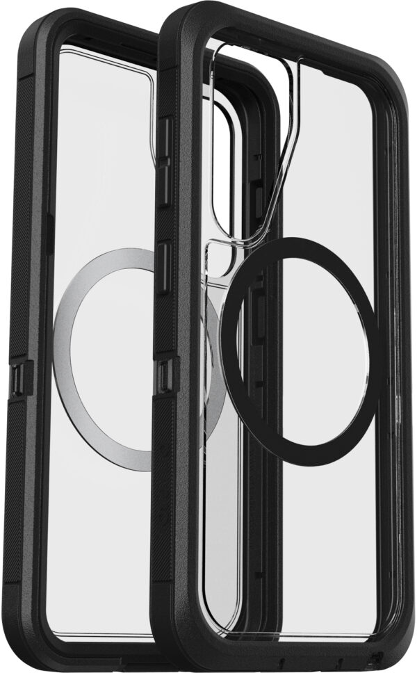 Otterbox Defender Series Xt With Magnets Samsung Galaxy S25 5G Clear/Black - Afbeelding 5