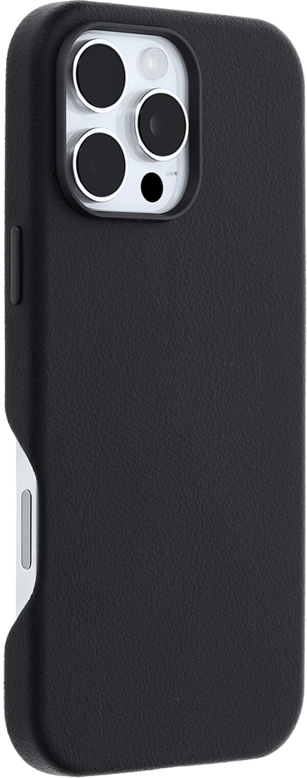 Otterbox Symmetry+ Cactus Leather Case Apple Iphone 16 Pro Max Noir Ash - Afbeelding 2