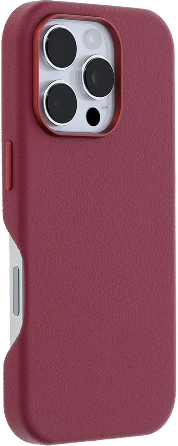 Otterbox Symmetry+ Cactus Leather Case Apple Iphone 16 Pro Foxberry - Afbeelding 2