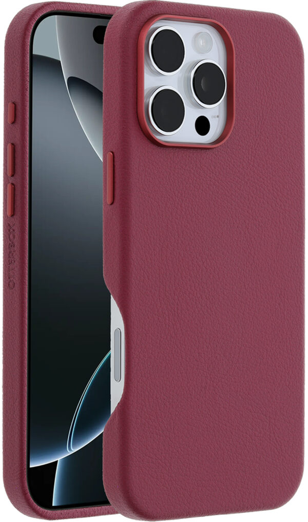 Otterbox Symmetry+ Cactus Leather Case Apple Iphone 16 Pro Max Foxberry - Afbeelding 4