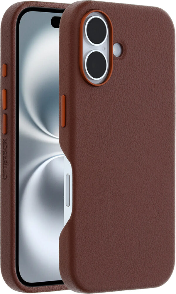 Otterbox Symmetry+ Cactus Leather Case Apple Iphone 16 Rich Adobe - Afbeelding 4