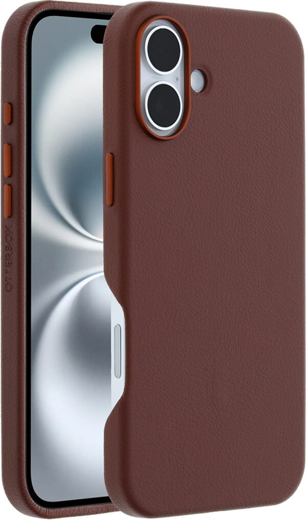 Otterbox Symmetry+ Cactus Leather Case Apple Iphone 16 Plus Rich Adobe - Afbeelding 4