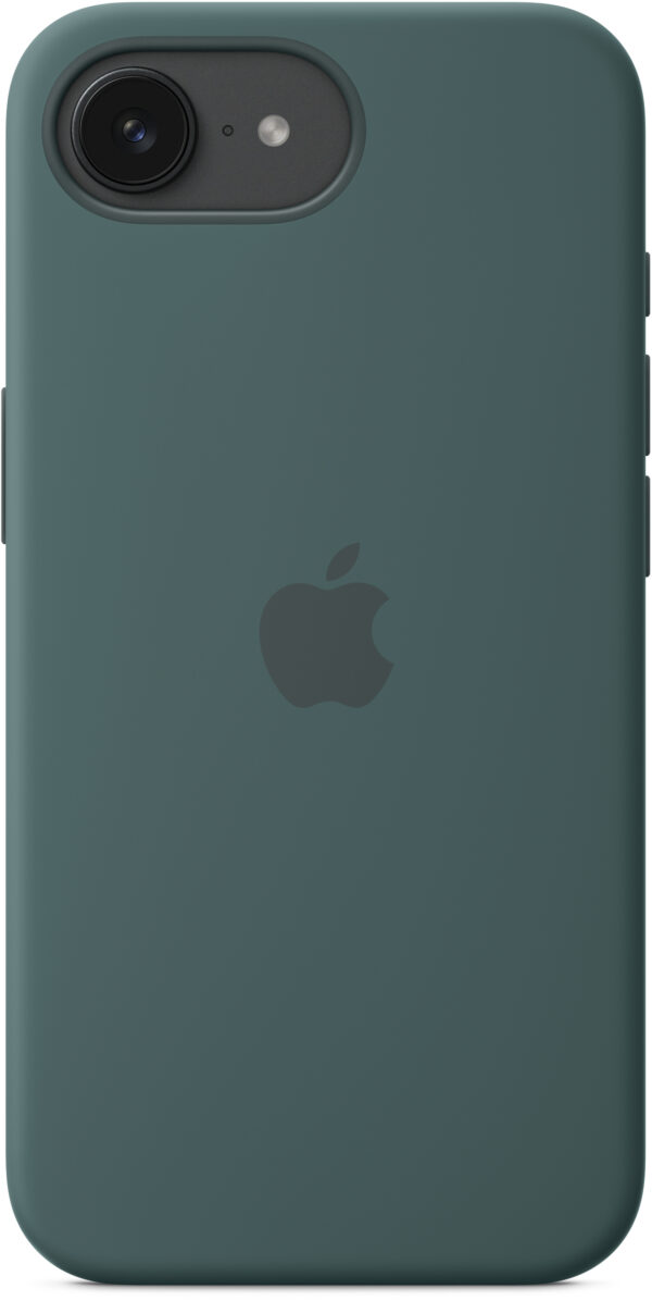 Apple Md3X4Zm/A Apple Silicone Case Iphone 16E Lake Green - Afbeelding 2