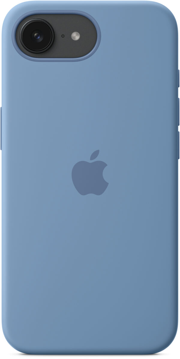 Apple Md3Q4Zm/A Apple Silicone Case Iphone 16E Winter Blue - Afbeelding 2